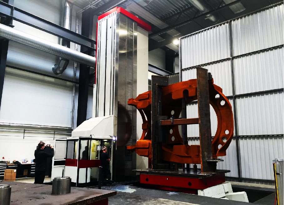 落地式臥式鏜銑床